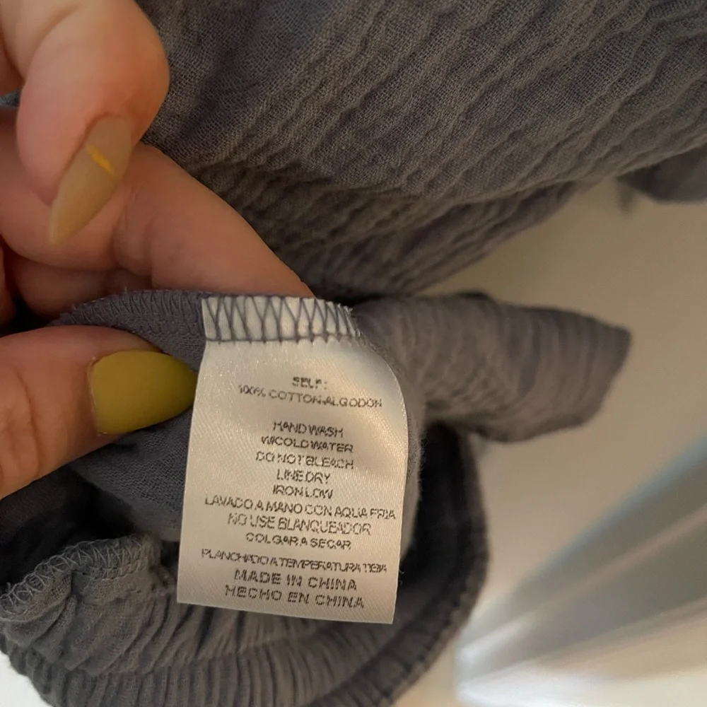 NWOT blue jumpsuit - Picture 5 of 5